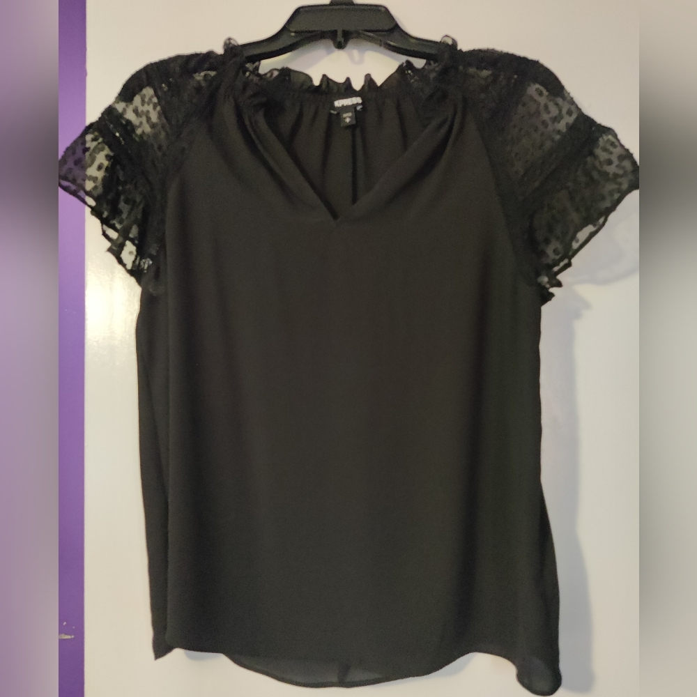 Black Express dress shirt